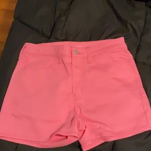 Old navy size 6 pink jean shorts